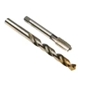 Dormer Tap & Drill Set M12 Thread Hand Tap, HSS Tin Coated, Straight Flute, 2 Pieces L000E500M12NO2XA002