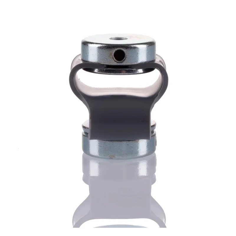 Huco Steel Flexible Coupler 27 mm Diameter, 27 mm Length, 4 mm Bore A, 4 mm Bore B, Set Screw Style, Model 047.10.1818.RS