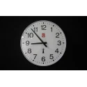 RS PRO White Radio Controlled Analogue Wall Clock 420 mm Diameter Plastic Case Silent Operation 811-1833