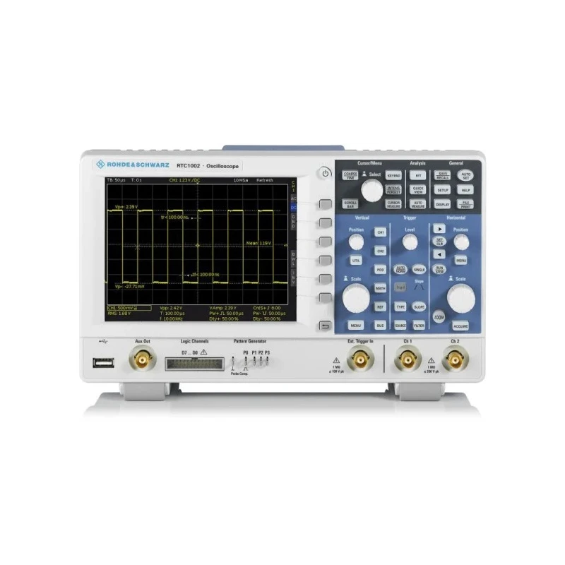 Rohde & Schwarz 50 MHz Bench Oscilloscope 2-Channel, RTC1000 