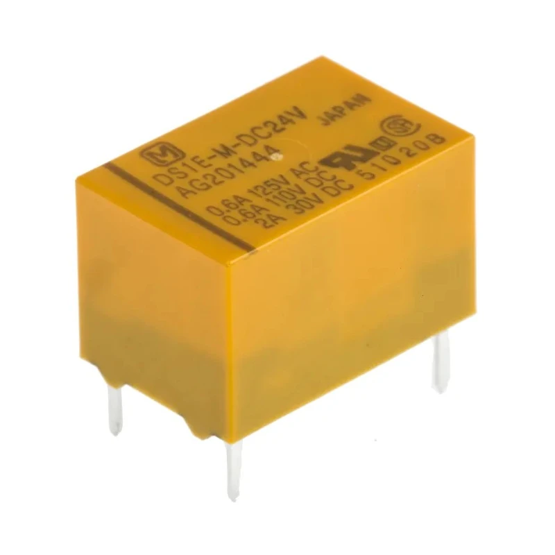 Panasonic Surface Signal Relay, 24V dc Coil, 3A Switching Current, SPST Contact Configuration DS1E-M-DC24V