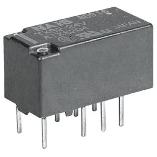 Panasonic PCB Signal Relay 12V DC Coil 1A DPDT TXS2-L2-12V