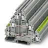 Phoenix Contact Multi Level Terminal Block UT 2.5-PE/L/L 3-Level, 2.5mm², Screw Termination, 19A Current, 500V 3214301