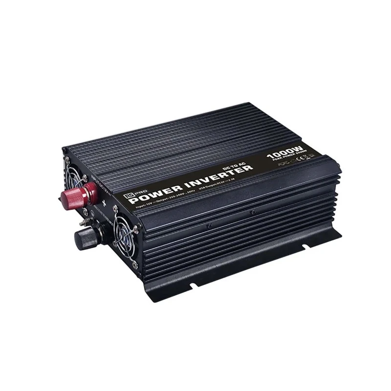 RS PRO 1000W Power Inverter 12V DC Input 230V AC Output with Universal Connector 816-0068