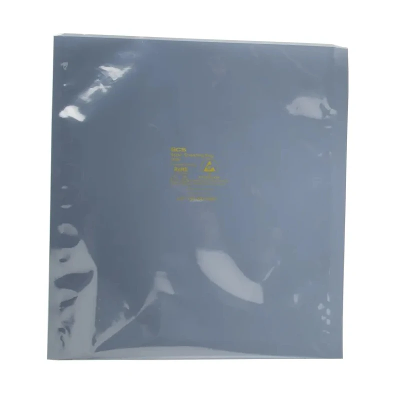 SCS Anti-Static Bag Clear Static Shielding Dissipative 254mm(W) x 305mm(L) 0.07mm Thickness 1001012