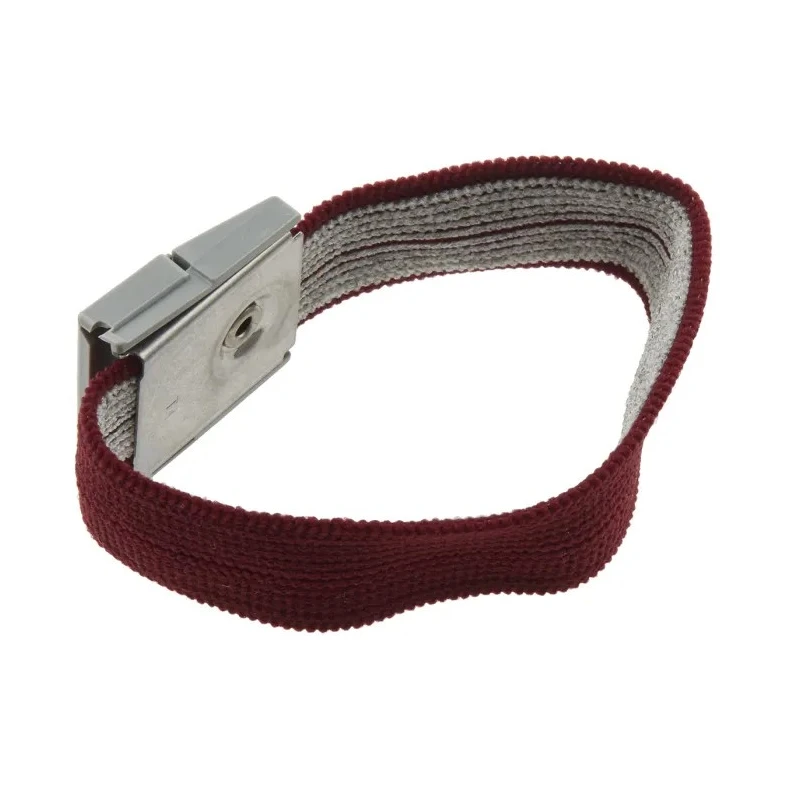 SCS ESD Grounding Wrist Strap With 4 mm Stud 2204 Anti-Static, Elastic Nylon, Press Stud Termination