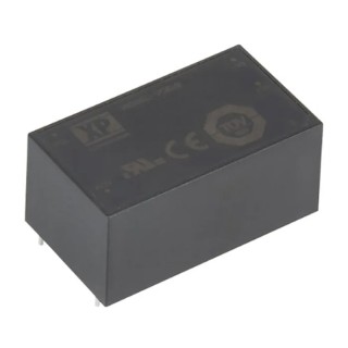 XP Power VCE10US15 Switching Power Supply 15V DC, 10W, 85-305V AC Input, PCB Mount VCE10US15