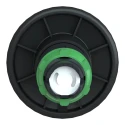 Schneider Electric Harmony XB5 Series Black Momentary Push Button Head 22 mm Cutout IP66, IP67, IP69K ZB5AR2