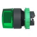 Schneider Electric Harmony Series 3 Position Illuminated Selector Switch Head, 22 mm Cutout, Green Handle, IP65 ZB5AK1733