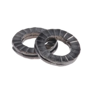 Heico Stainless Steel Wedge Lock Washers M5, Stainless Steel Grade A4, RoHS Compliant H-HLS-5S