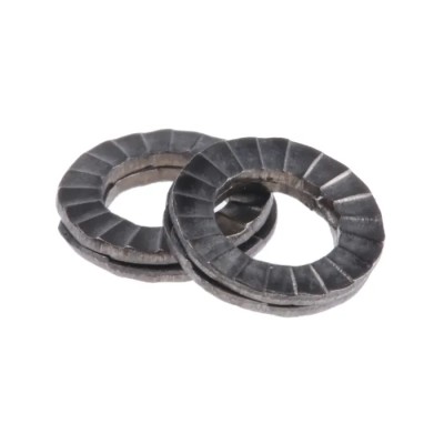 Heico Stainless Steel Wedge Lock Washers M5, Stainless Steel Grade A4, RoHS Compliant H-HLS-5S