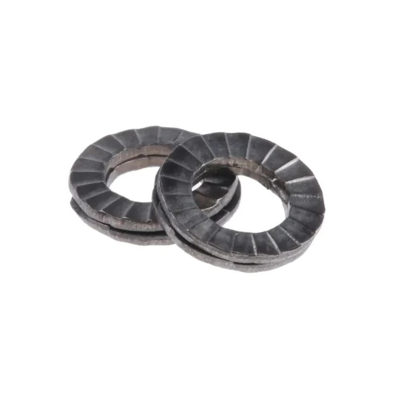 Heico Stainless Steel Wedge Lock Washers M5, Stainless Steel Grade A4, RoHS Compliant H-HLS-5S