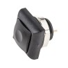 RS PRO Push Button Switch Momentary PCB Mount 13.6 mm Cutout SPST Black LED IP67 50V DC 32V AC 820-7559