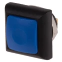 RS PRO Push Button Switch Momentary PCB Mount, 13.6 mm Cutout, SPST, Blue LED, IP67, 50V DC 125V AC 820-7580