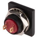 RS PRO Push Button Switch Momentary PCB Mount, 13.6 mm Cutout, SPST, Blue LED, IP67, 50V DC 125V AC 820-7580