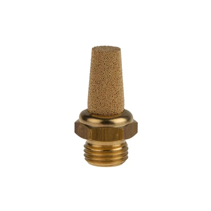 Norgren Brass Pneumatic Silencer G1/4 Threaded Connection 10 Bar Pressure T40C2800
