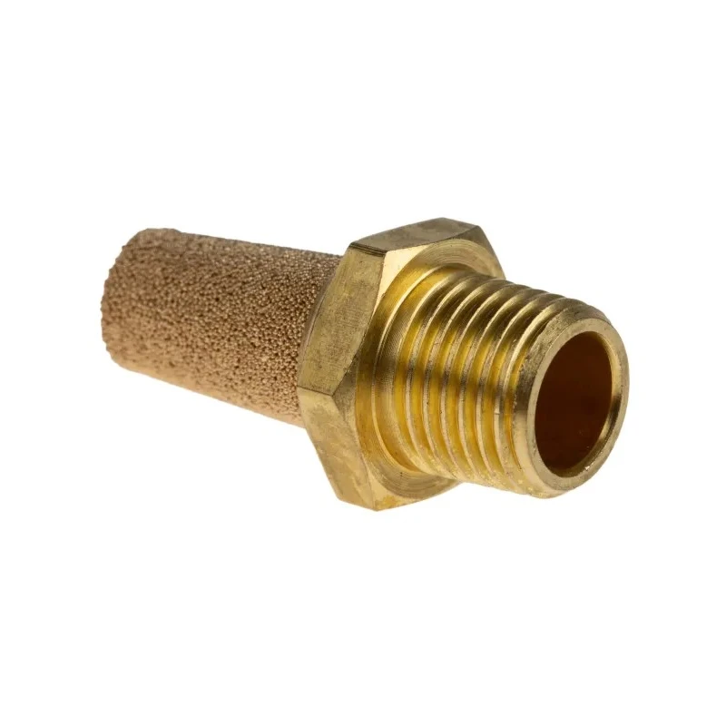 Norgren Brass Pneumatic Silencer Threaded R 10 bar 36mm Overall Length T40B2800