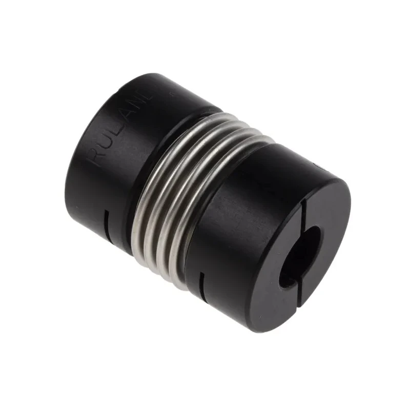 Ruland Flexible Coupler 25.4 mm Outer Diameter 10 mm Bore 33.3 mm Length Clamp Style Aluminium Hub Stainless MBC25-10-10-A