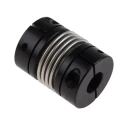 Ruland Flexible Coupler 25.4 mm Outer Diameter 10 mm Bore 33.3 mm Length Clamp Style Aluminium Hub Stainless MBC25-10-10-A