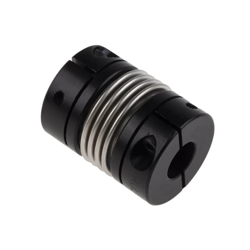 Ruland Flexible Coupler 25.4 mm Outer Diameter 10 mm Bore 33.3 mm Length Clamp Style Aluminium Hub Stainless MBC25-10-10-A
