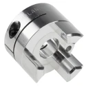 Ruland Flexible Coupler 57.2 mm Outside Diameter Elastomer Element Aluminium Hub Clamp Style MJC57-20-A