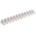 RS PRO Non-Fused Terminal Block, 12-Way, 10AWG Wire Size, 32A Current, Screw Mount, Polyamide Housing 813-3123