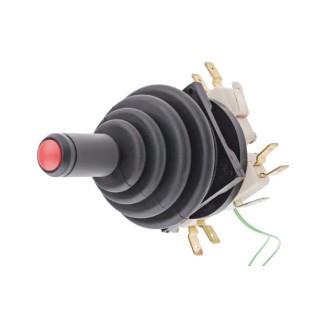 RS PRO 2-Axis Joystick Knob Spring Return IP65, 250 V ac, 48 V dc, 21A IP65