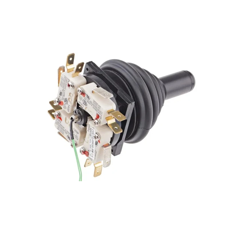 RS PRO 2-Axis Joystick Knob Spring Return IP65, 250 V ac, 48 V dc, 21A IP65