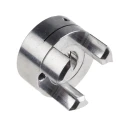 Ruland 41.3 mm OD Elastomer Aluminium Clamp Jaw Zero Backlash Coupler 53 mm Length MJCC41-16-A