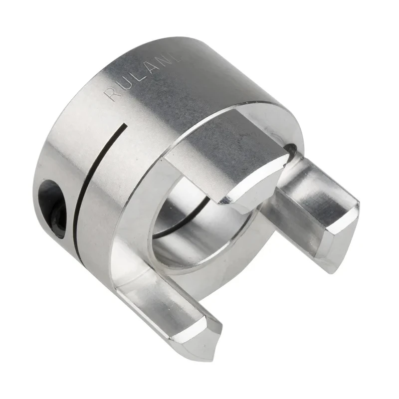 Ruland Aluminium Zero Backlash Clamp Jaw Coupler 57.2 mm OD, Elastomer Element, 80 mm Length MJCC57-32-A