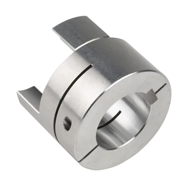 Ruland Aluminium Zero Backlash Clamp Jaw Coupler 57.2 mm OD, Elastomer Element, 80 mm Length MJCC57-32-A