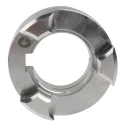 Ruland Aluminium Zero Backlash Clamp Jaw Coupler 57.2 mm OD, Elastomer Element, 80 mm Length MJCC57-32-A