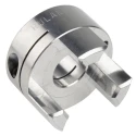 Ruland Aluminium Flexible Coupler 50.8 mm OD, Elastomer Element, 61 mm Length, Zero Backlash MJCC51-20-A