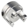 Ruland Aluminium Flexible Coupler 50.8 mm OD, Elastomer Element, 61 mm Length, Zero Backlash MJCC51-20-A