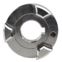 Ruland Aluminium Flexible Coupler 50.8 mm OD, Elastomer Element, 61 mm Length, Zero Backlash MJCC51-20-A