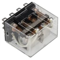 Omron 120V AC Coil Power Relay 10A Switching Current 4PDT PCB Pin Terminal LY4 120VAC