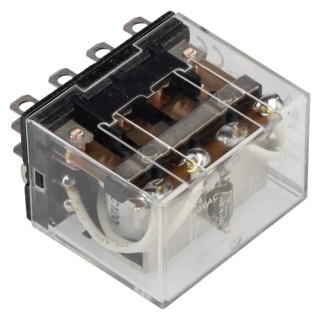 Omron 120V AC Coil Power Relay 10A Switching Current 4PDT PCB Pin Terminal LY4 120VAC