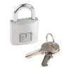 RS PRO Key Aluminium Safety Padlock, 5 mm Shackle Diameter, 27 mm Body Width 827-4417