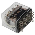 Omron 120V AC Coil Power Relay 10A Switching Current 4PDT PCB Pin Terminal LY4 120VAC