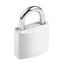 RS PRO Key Aluminium Safety Padlock, 5 mm Shackle Diameter, 27 mm Body Width 827-4417