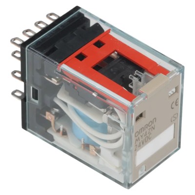 Omron Power Relay 24V DC Coil 5A Switching Current 4PDT Contact Configuration MY4ZN 24VDC (S)