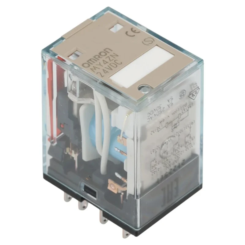 Omron Power Relay 24V DC Coil 5A Switching Current 4PDT Contact Configuration MY4ZN 24VDC (S)