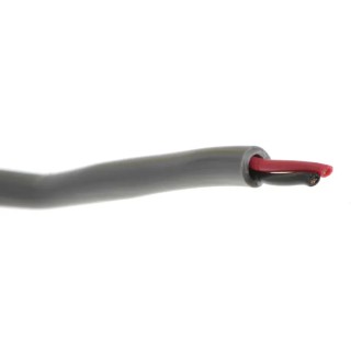 Alpha Wire Alpha Essentials Communication & Control Control Cable, 2 Cores, 0.35mm² 22 AWG, Unscreened, 30m, Grey 1172C SL005