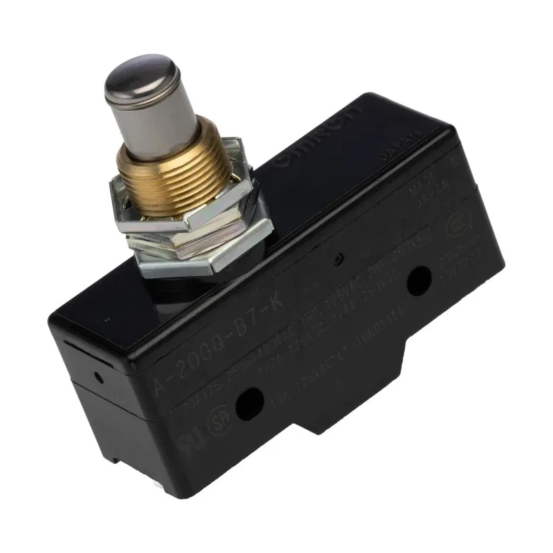 Omron A20 Series Plunger Limit Switch SPDT 500V 20A IP00 