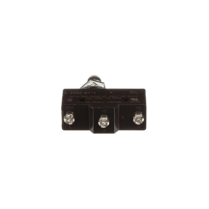 Omron A20 Series Plunger Limit Switch SPDT 500V 20A IP00 
