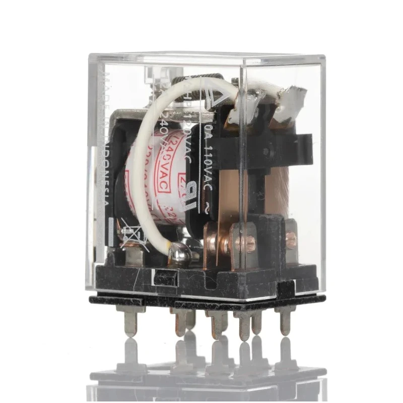 Omron Surface Power Relay 240V AC Coil 10A Switching Current DPDT LY2-0 220/240VAC