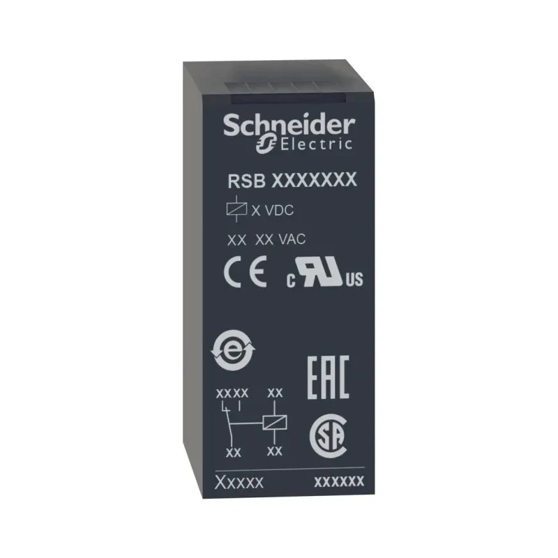 Schneider Electric Power Relay, 220V AC Coil, 12A Switching Current, SPDT RSB1A120M7