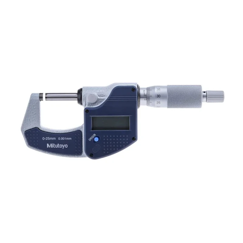 Mitutoyo Precision Digital External Micrometre 0-25 mm Range ±2 μm Accuracy 293-821-30