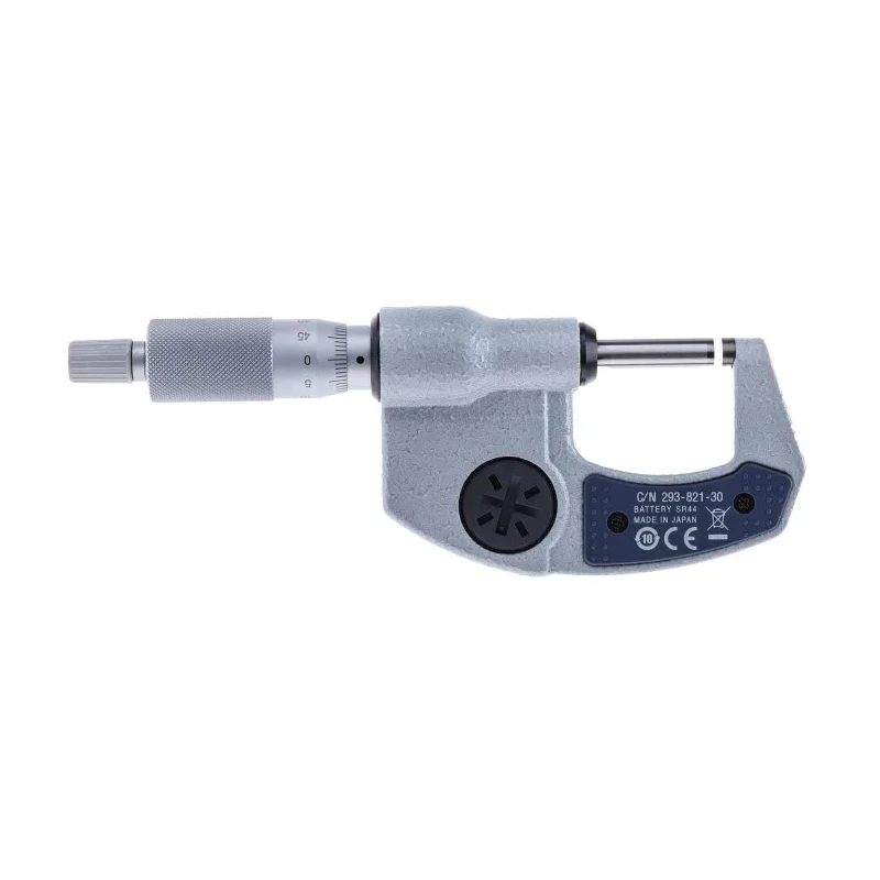 Mitutoyo Precision Digital External Micrometre 0-25 mm Range ±2 μm Accuracy 293-821-30