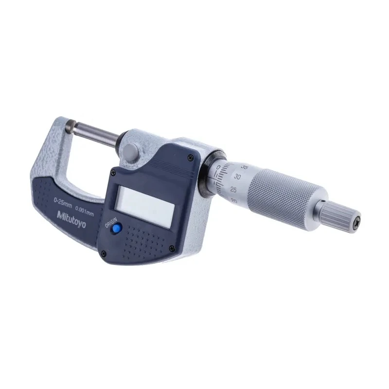 Mitutoyo Precision Digital External Micrometre 0-25 mm Range ±2 μm Accuracy 293-821-30